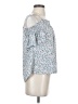 Sienna Sky 100% Polyester Blue Sleeveless Blouse Size S - photo 4
