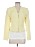 Larry Levine 100% Polyester Yellow Blazer Size 6 - photo 1