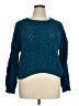 Hippie Rose 100% Polyester Teal Pullover Sweater Size XL - photo 1