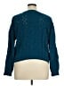 Hippie Rose 100% Polyester Teal Pullover Sweater Size XL - photo 2