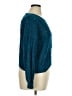 Hippie Rose 100% Polyester Teal Pullover Sweater Size XL - photo 4