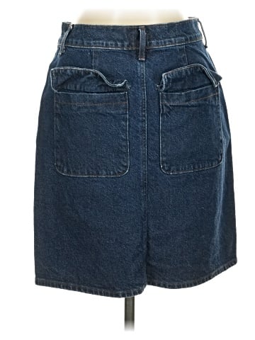 Express Denim Skirt (view 2)