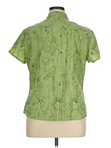 St. John's Bay Short Sleeve Blouse (view 2)