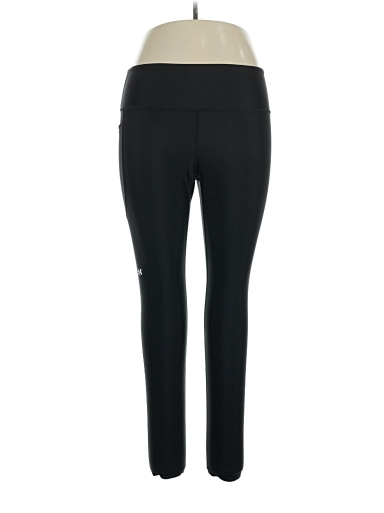 Pre-owned Under Armour Active Pants In Black
