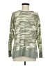 Planet Gold Camo Green Pullover Sweater Size M - photo 1