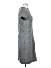 Max Studio Houndstooth Gray Casual Dress Size S - photo 4