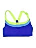 Love Color Block Blue Swimsuit Top Size M - photo 1