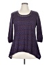 Notations Purple 3/4 Sleeve T-Shirt Size XL Petite - photo 1