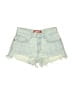 Levi's Blue Denim Shorts Size 16 - photo 1