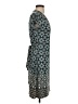 Max Studio Paisley Teal Casual Dress Size S - photo 4