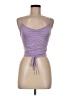 Love J Purple Sleeveless Top Size M - photo 1