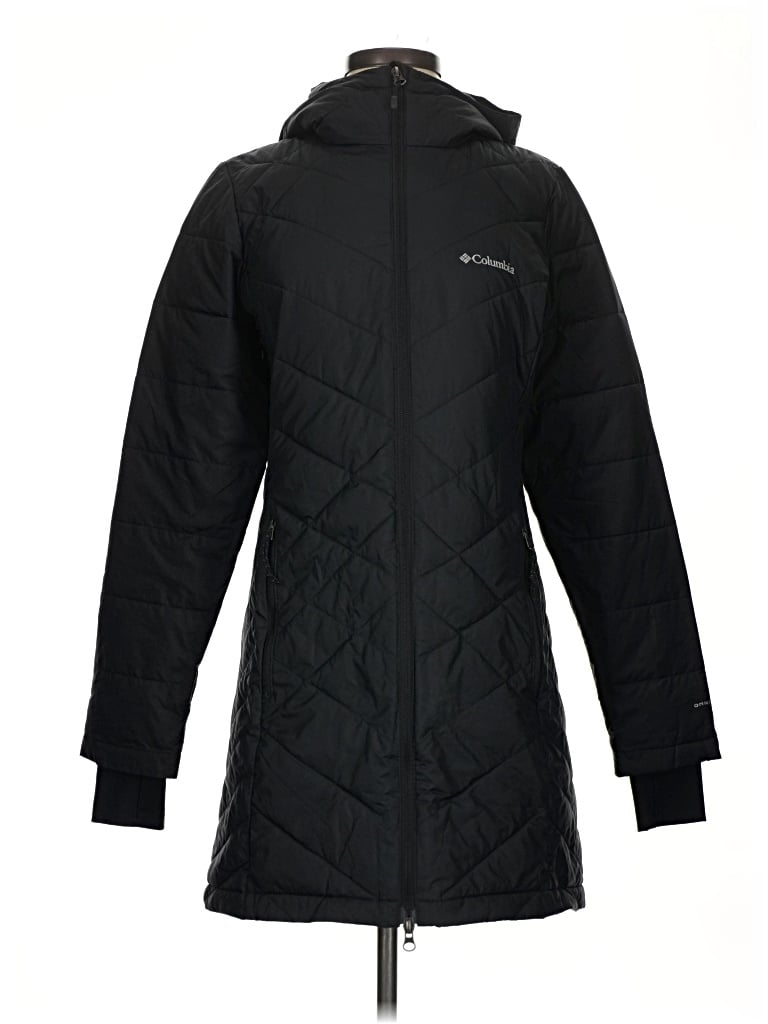 Pre-owned Columbia Coat In Black