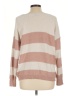 Knox Rose Stripes Tan Pullover Sweater Size L - photo 2