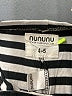 Nununu Stripes Black Leggings Size 4 - 5 - photo 3
