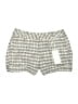 Dear John 100% Polyester Tweed Blue Shorts Size 28 waist - photo 1