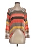 Comfy U.S.A. Stripes Orange Pullover Sweater Size S - photo 1