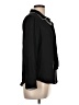 DKNY 100% Polyester Black Long Sleeve Blouse Size L (petite) - photo 4