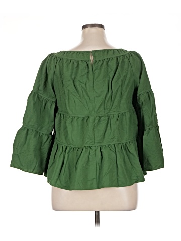 Rebecca Taylor 3/4 Sleeve Blouse (view 2)