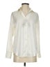 Uniqlo 100% Polyester Ivory Long Sleeve Blouse Size XXS - photo 1