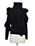 Alice + Olivia Black Turtleneck Sweater Size S - photo 1