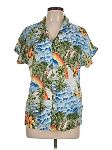 Marine Layer Short Sleeve Blouse (view 1)