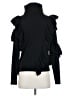 Alice + Olivia Black Turtleneck Sweater Size S - photo 2