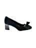 Franco Sarto 100% Leather Black Heels Size 5 1/2 - photo 1