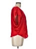 A. Byer 100% Polyester Red Short Sleeve Blouse Size L - photo 4