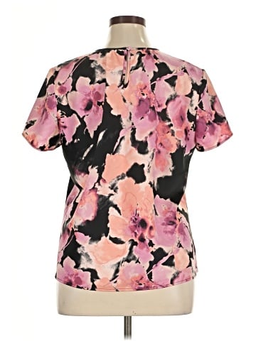 Bar III Short Sleeve Blouse (view 2)
