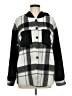 Shein Plaid Black Poncho Size 6 - photo 1