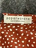 Paper Crane 100% Polyester Brown 3/4 Sleeve Blouse Size S - photo 7
