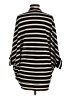 BCBGMAXAZRIA 100% Merino Stripes Black Wool Cardigan Size XS - photo 2