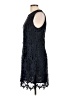 H&M 100% Polyester Black Cocktail Dress Size L - photo 5