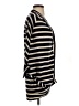BCBGMAXAZRIA 100% Merino Stripes Black Wool Cardigan Size XS - photo 4