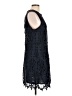 H&M 100% Polyester Black Cocktail Dress Size L - photo 4