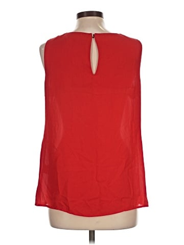 Rose + Olive Sleeveless Blouse (view 2)
