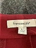 Francesca's Solid Burgundy Red Skort Size L - photo 3