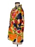 Jordan 100% Polyester Tropical Orange Short Sleeve Blouse Size M - photo 5