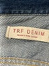 Trf Denim Rules 100% Cotton Blue Denim Jacket Size M - photo 6