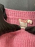 Billie Blush Hearts Pink Pullover Sweater Size 6 - photo 3