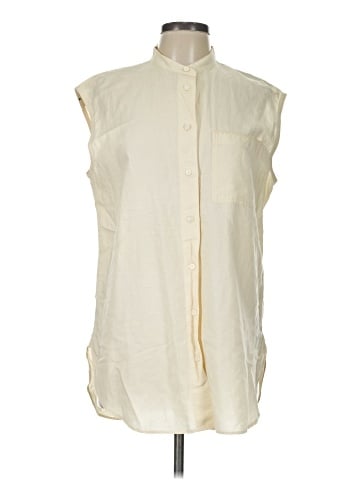 Uniqlo Sleeveless Button-Down Shirt (view 1)