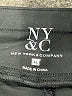 NY&C Solid Black Active Pants Size XL - photo 7