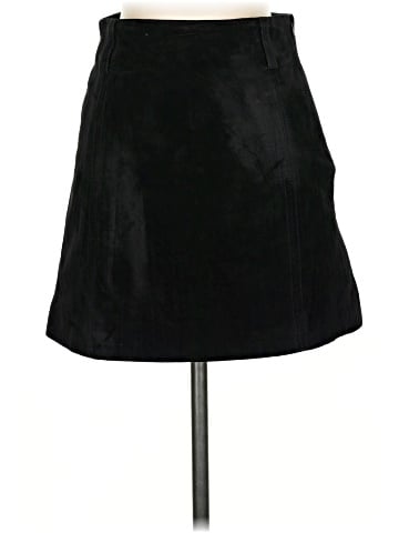 Zara Faux Leather Skirt (view 1)