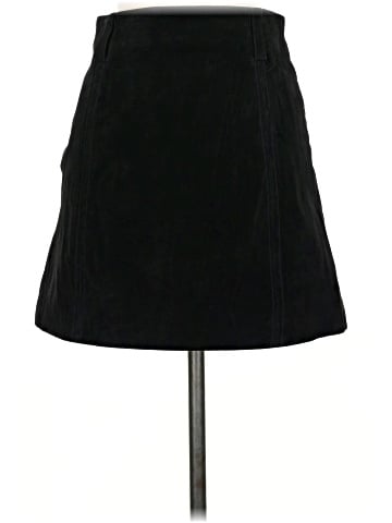 Zara Faux Leather Skirt (view 2)