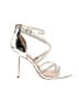 Jessica Simpson Silver Sandals Size 8 1/2 - photo 1