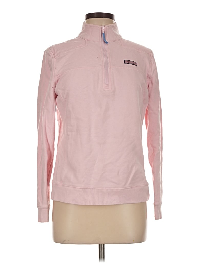 Pre-owned Vineyard Vines Fleece Jacket In Pink