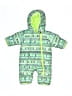 Columbia 100% Polyester Green Snow Pants With Bib Size 0-3 mo - photo 1