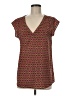 Daniel Rainn Red Short Sleeve Blouse Size M - photo 1