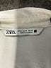 Zara Ivory Long Sleeve Blouse Size M - photo 7