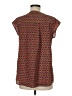 Daniel Rainn Red Short Sleeve Blouse Size M - photo 2